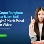 Cara Cepat Rangkum Seminar 8 Jam Jadi Highlight 1 Menit Pakai Clipper Video